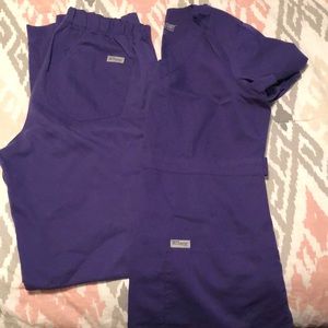 Purple Grey’s Anatomy Scrubs